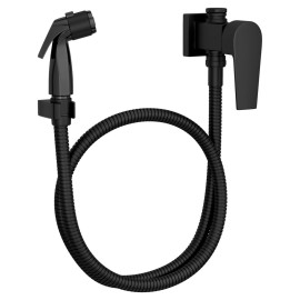 Ducha Higienica com registro gatilho cromado black matte 1984.BL26.ACT.MT Ducha Higienica com registro gatilho cromado black matte 1984.BL26.ACT.MT