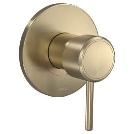 Acabamento Monocomando Chuveiro Redonda Deca You Summer Gold 4993.SM104.CHU.MT Acabamento Monocomando Chuveiro Redonda Deca You Summer Gold 4993.SM104.CHU.MT