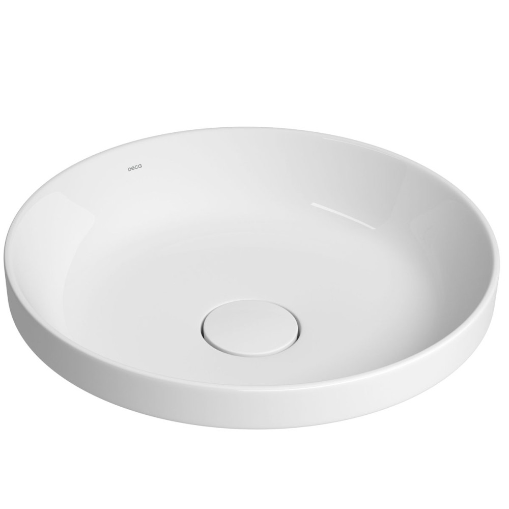 Cuba Slim Sobrepor Deca Redonda 40cm Branco L.22040.17 Cuba Slim Sobrepor Deca Redonda 40cm Branco L.22040.17