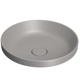 Cuba Slim Sobrepor Deca Redonda 40cm Cinza Antracite L.22040.85