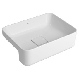 Cuba Slim Semi Encaixe Deca Retangular 40cm Branco L.63040.17 Cuba Slim Semi Encaixe Deca Retangular 40cm Branco L.63040.17