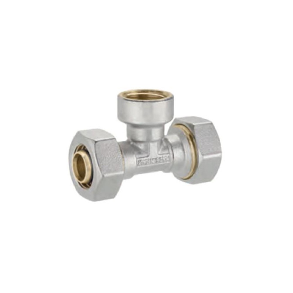 Tê Fêmea Eco para Água 20mm x 3/4" x 20mm Emmeti 27180534 Tê Fêmea Eco para Água 20mm x 3/4" x 20mm Emmeti 27180534