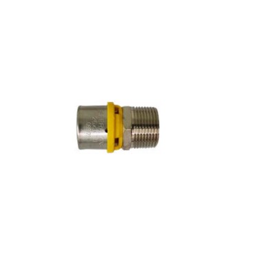 Conector Macho Sfera Gás 16mm x 1/2” Emmeti CM1612