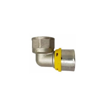 Cotovelo Fêmea Sfera Gás 16mm x 1/2” Emmeti COTF1612