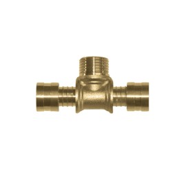 Tê Rosca Macho Central Pex 20 x 3/4 x 20 mm Emmeti P28291415