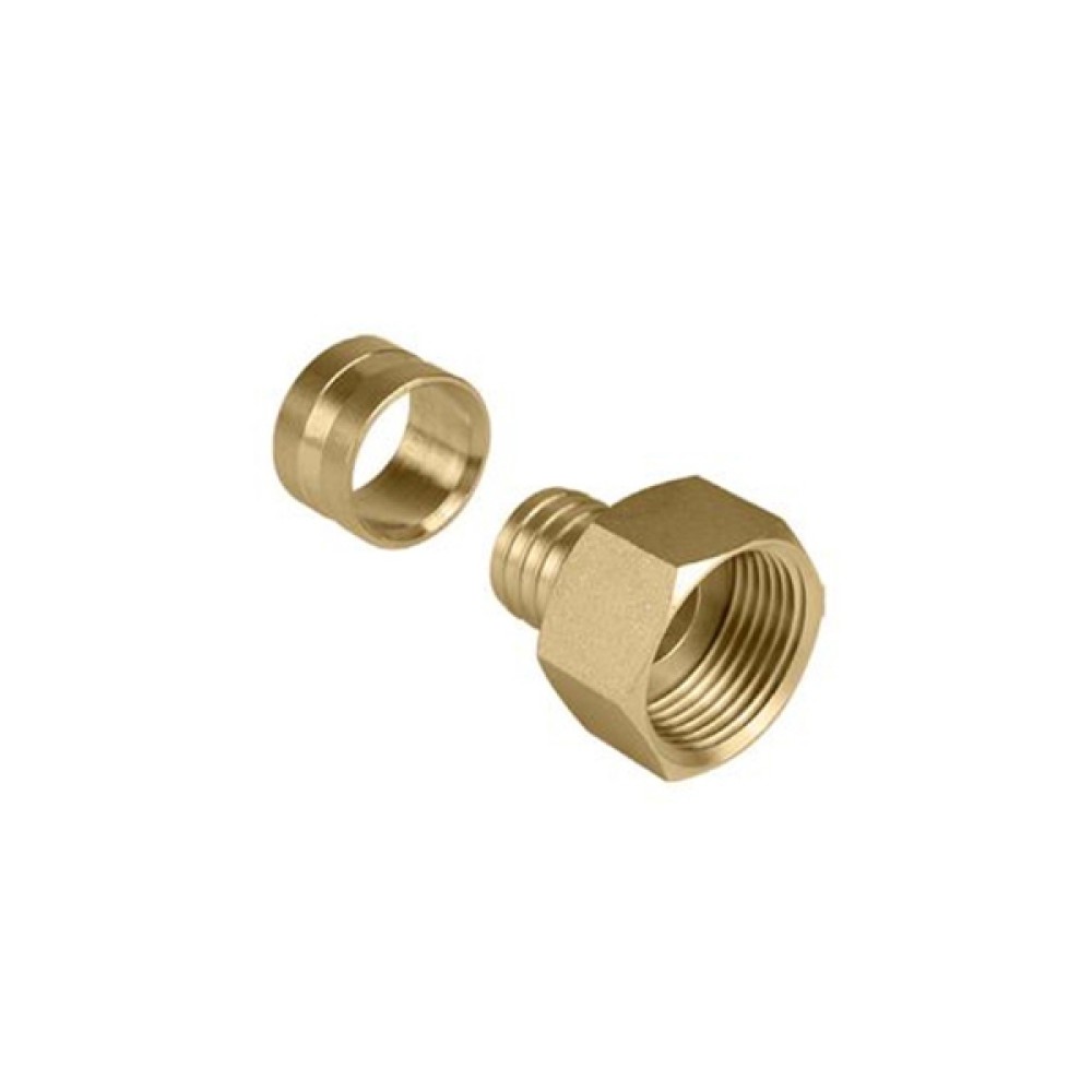 Conector Fixa Fêmea Pex 25mm x 1" Emmeti P28291464 Conector Fixa Fêmea Pex 25mm x 1" Emmeti P28291464