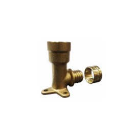 Cotovelo Base Fixa Longa e Extralonga 3 Abas Pex 20mm x 3/4" Emmeti P28296209EL