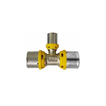 Tê Multicamada Redução Sfera Gás 26 x 20 x 26 mm Emmeti TR262026