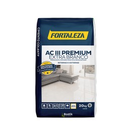Argamassa AC3 Premium Extra Branco 20kg Argamassa AC3 Premium Extra Branco 20kg