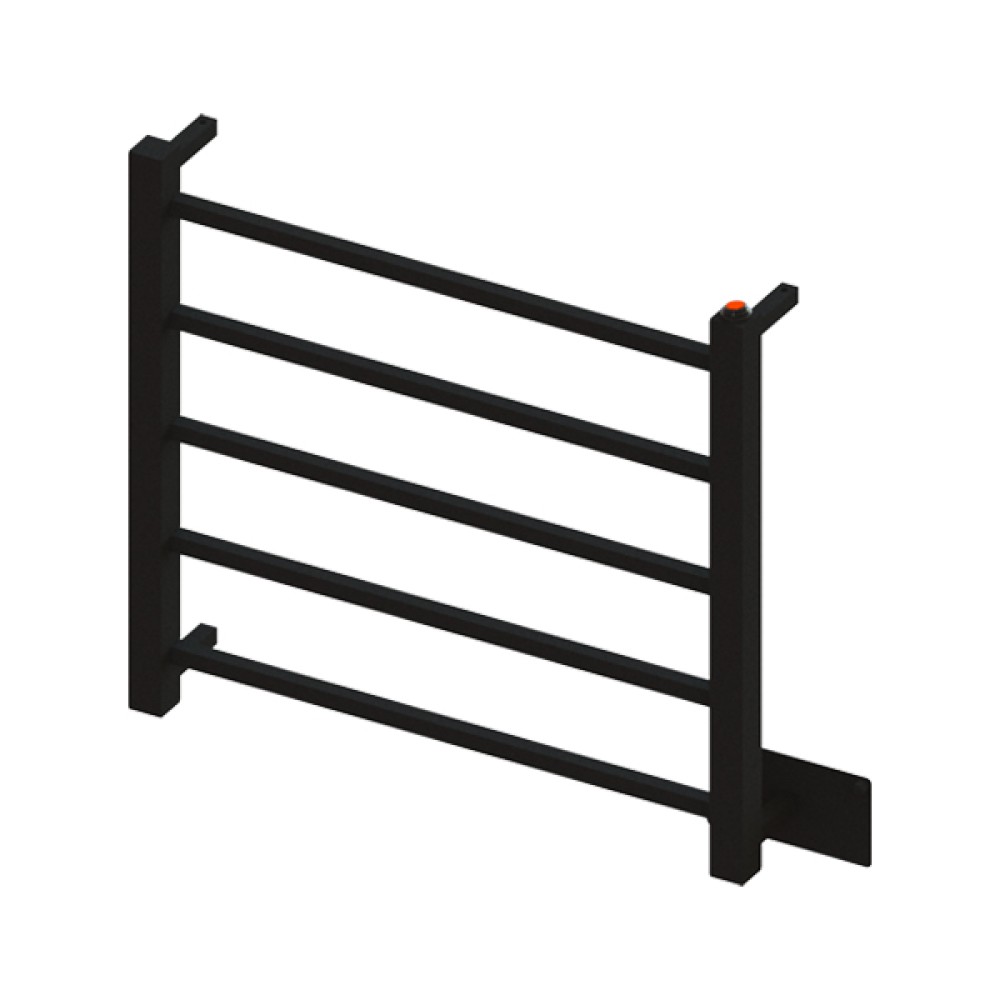 Toalheiro Termico Fio Oculto Pequeno Quada Premium Preto Fosco 19.TQ02.PF Toalheiro Termico Fio Oculto Pequeno Quada Premium Preto Fosco 19.TQ02.PF