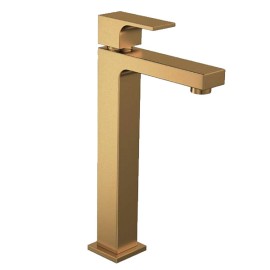 Torneira Lavatorio Mesa Bica Alta Deca Unic Gold Matte 1189.GL90.MT