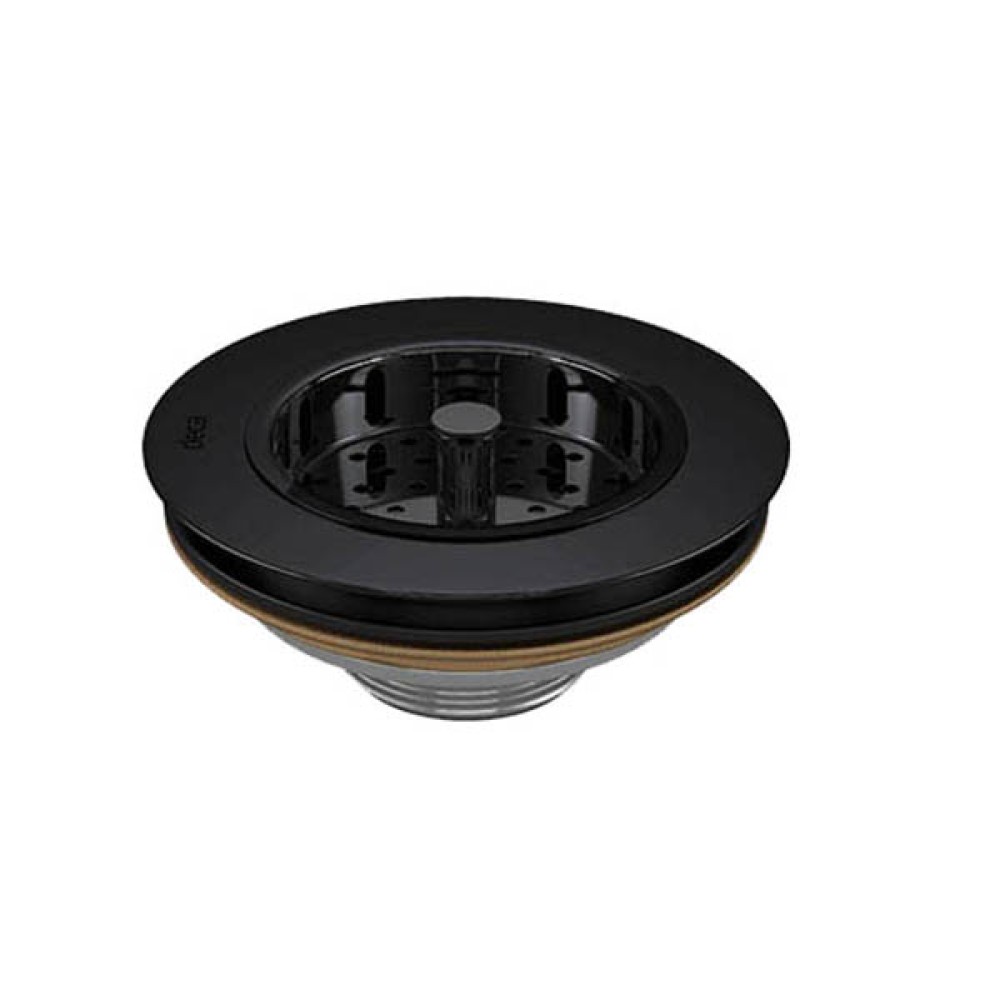 Válvula Black Matte Escoamento Pia Cozinha 4.1/2 Deca 1622.BL.MT Válvula Black Matte Escoamento Pia Cozinha 4.1/2 Deca 1622.BL.MT