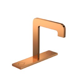 Misturador Deca Mesa Bica Alta Click Red Gold 1877.GL98.RD