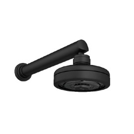 Chuveiro com Tubo Reto Parede Deca Acqua Plus Black Matte 1990.BL.CT.MT Chuveiro com Tubo Reto Parede Deca Acqua Plus Black Matte 1990.BL.CT.MT