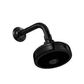 Chuveiro Deca Black Noir Acqua Plus Com Tubo Curvo 1990.BL.STD.NO Chuveiro Deca Black Noir Acqua Plus Com Tubo Curvo 1990.BL.STD.NO