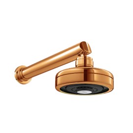 Chuveiro com Tubo Reto Parede Deca Acqua Plus Red Gold 1990.GL.CT.RD