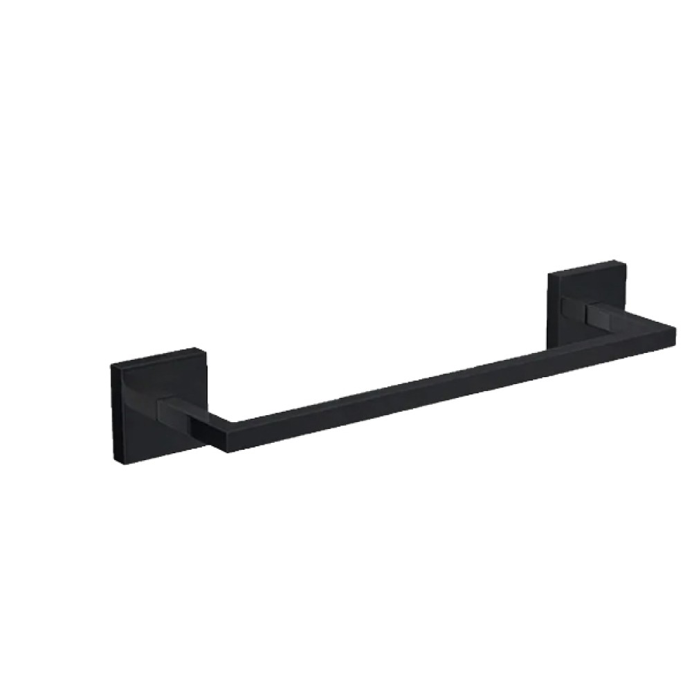 Porta Toalha Deca Clean 30 cm Black Noir 2040.BL.030.CLN.NO Porta Toalha Deca Clean 30 cm Black Noir 2040.BL.030.CLN.NO