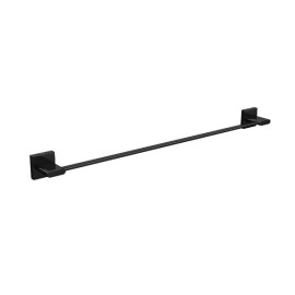 Porta Toalha Barra Black Noir 50cm Polo Deca 2040.BL33.050.NO Porta Toalha Barra Black Noir 50cm Polo Deca 2040.BL33.050.NO