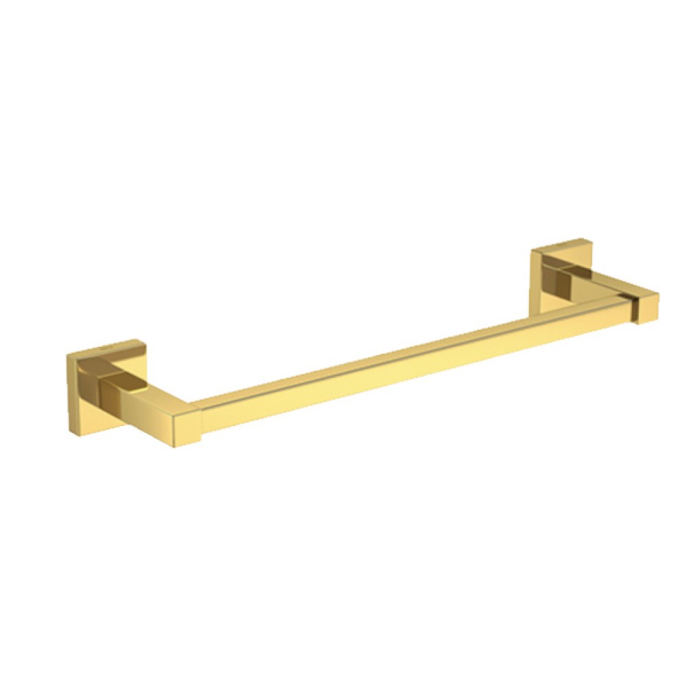 Porta Toalha 30CM Quadratta Gold Deca 2040.GL83.030 Porta Toalha 30CM Quadratta Gold Deca 2040.GL83.030