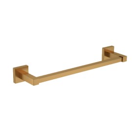 Porta Toalha 30CM Quadratta Gold  Matte Deca 2040.GL83.030.MT