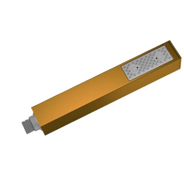 Ducha Manual Quadrada Gold Matte Deca 4806.GL.QUA.MT