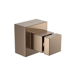 Acabamento Gaveta Grande 1 1/4 e 1 1/2 Polegada Cubo Deca Corten Matte 4900.CT86.GD.MT Acabamento Gaveta Grande 1 1/4 e 1 1/2 Polegada Cubo Deca Corten Matte 4900.CT86.GD.MT
