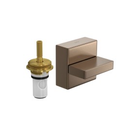 Acabamento Pequeno Pressão(chuveiro) ate 1 pol Dream Deca Corten Matte 4916.CT87.PQ.MT Acabamento Pequeno Pressão(chuveiro) ate 1 pol Dream Deca Corten Matte 4916.CT87.PQ.MT