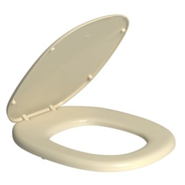 Assento Plastico Aspen Creme Deca AP.75.37 Assento Plastico Aspen Creme Deca AP.75.37