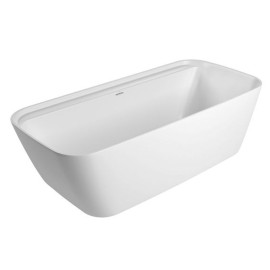 Banheira Deca Com Apoio Branco Fosco BH.53176.M.BRFC Banheira Deca Com Apoio Branco Fosco BH.53176.M.BRFC