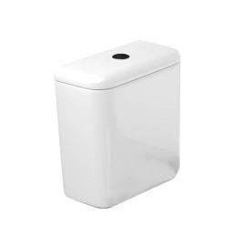 Caixa Acoplada Dual Flux (3 E 6L) Carrara/Nuova Deca Botao Black Matte CD.11F.BL.MT.17 Caixa Acoplada Dual Flux (3 E 6L) Carrara/Nuova Deca Botao Black Matte CD.11F.BL.MT.17