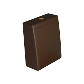 Caixa Acoplada Marrom Fosco Dual Flux (3 E 6 L) Link Deca Botao Gold Matte CD.23F.GL.MT.22 Caixa Acoplada Marrom Fosco Dual Flux (3 E 6 L) Link Deca Botao Gold Matte CD.23F.GL.MT.22