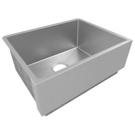 Cuba FS 50 Inox Semiencaixe/Embutir Luxo Escovada Farmhouse Sink 01657116