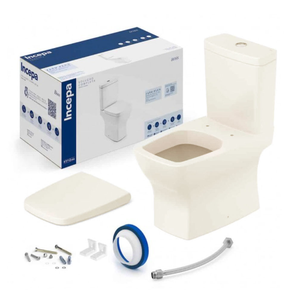 Kit De Bacia Com Caixa Acoplada Com Assento Termofixo E Itens De Instalação Boss 1897230651108 Kit De Bacia Com Caixa Acoplada Com Assento Termofixo E Itens De Instalação Boss 1897230651108