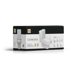 Kit Completo Bacia com Caixa Acoplada Deca Carrara Branco KP.606.SL.17