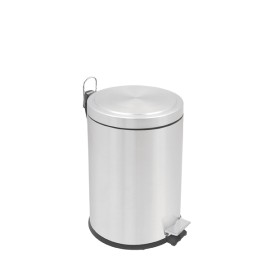 Lixeira Inox Acabamento Acetinado Pedal 5L 94538/505