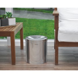 Lixeira Inox Polido Basculante 5L 94542/105