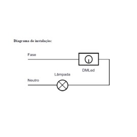 Dimmer Modular Led Bivolt 200W/400W Napie