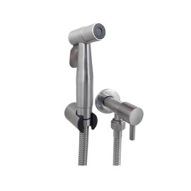 Ducha Higiênica Inox 120cm com Suporte Península