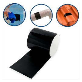 Fita Reparadora Preta 10cm Península