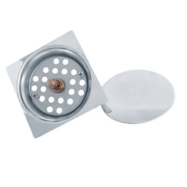 Ralo Click Inox Cromado 10cm Península