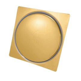 Ralo Click Inox Dourado 10cm Península