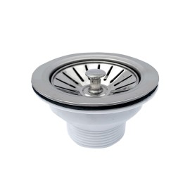 Válvula Americana c/cesto removível 3 1/2 Península