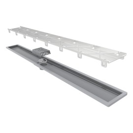 Ralo Linear Elleve Royal Tampa Oculta 90 cm - 132 Ralo Linear Elleve Royal Tampa Oculta 90 cm - 132