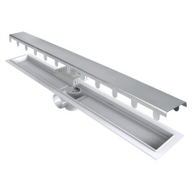 Ralo Linear Elleve Smart Tampa Inox 60 cm - 260 Ralo Linear Elleve Smart Tampa Inox 60 cm - 260