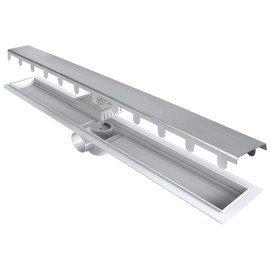 Ralo Linear Elleve Smart Tampa Inox 70 cm - 261 Ralo Linear Elleve Smart Tampa Inox 70 cm - 261