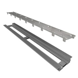 Ralo Linear Elleve Infinity Tampa Oculta C/ Base PVC 120 Cm - 469 Ralo Linear Elleve Infinity Tampa Oculta C/ Base PVC 120 Cm - 469