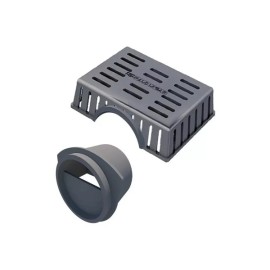 Kit Sifão Novii Horizontal com Grade Retentora – Ralo Linear 3399