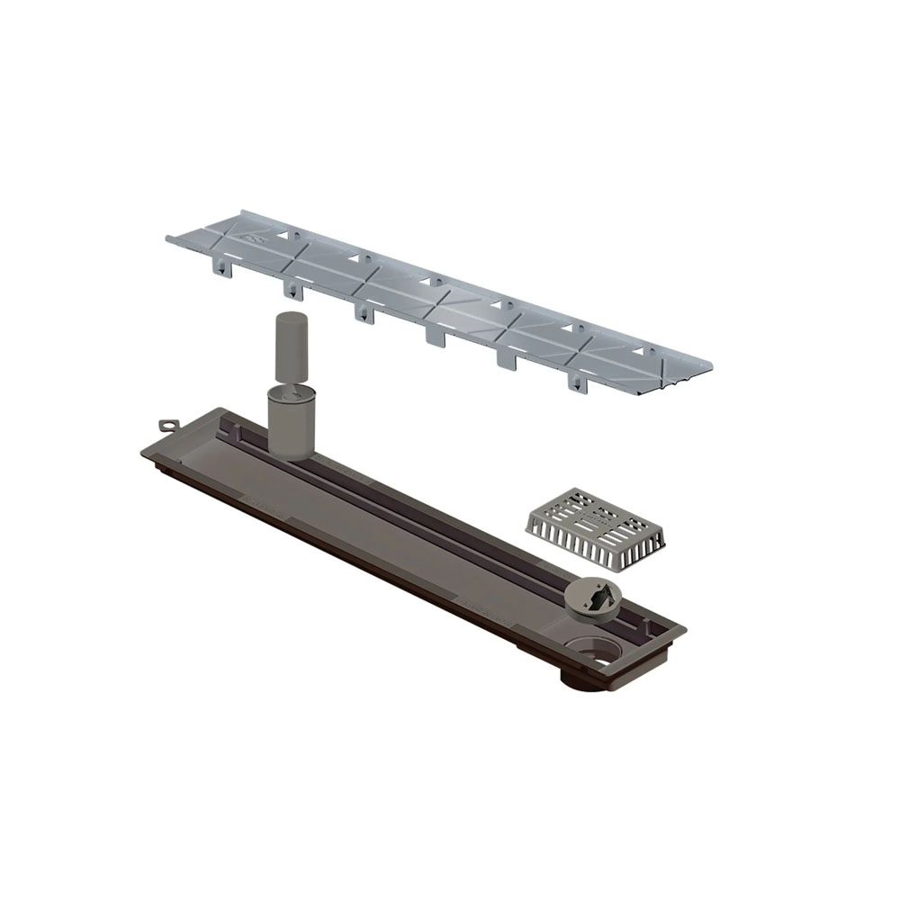 Ralo Linear Elleve Versatile Tampa Oculta 50 Cm - 4251