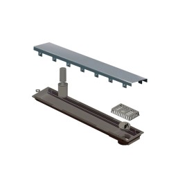 Ralo Linear Elleve Versatile Tampa Inox 50 Cm - 4252