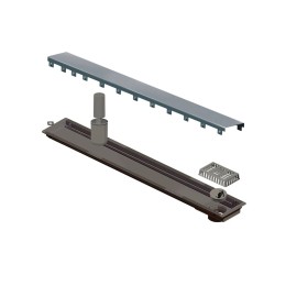 Ralo Linear Elleve Versatile Tampa Inox 75 Cm - 4258